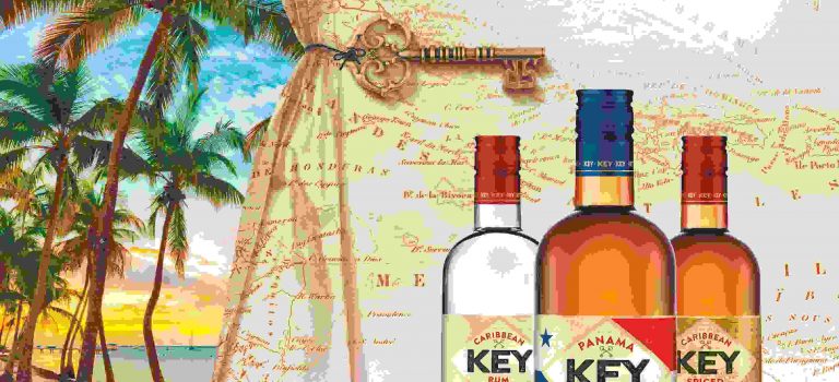Klíč do Karibiku, to je Key Rum. Přichází v novém designu a nové lahvi.
